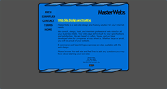 Desktop Screenshot of masterwebs.com